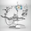 3D rendering modern dental chair on a white background 3d,Rendering,Modern,Dental,Chair,On,A,White,Background